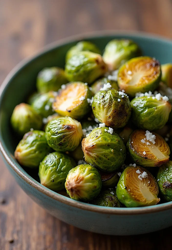 12 Keto Potluck Recipes Crowd Friendly and Easy - 8. Garlic Parmesan Roasted Brussels Sprouts