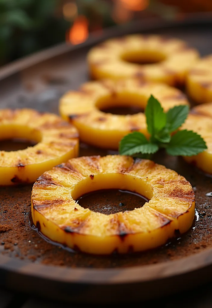 12 Low Calorie Dessert Recipes That Still Satisfy - 10. Grilled Pineapple with Cinnamon