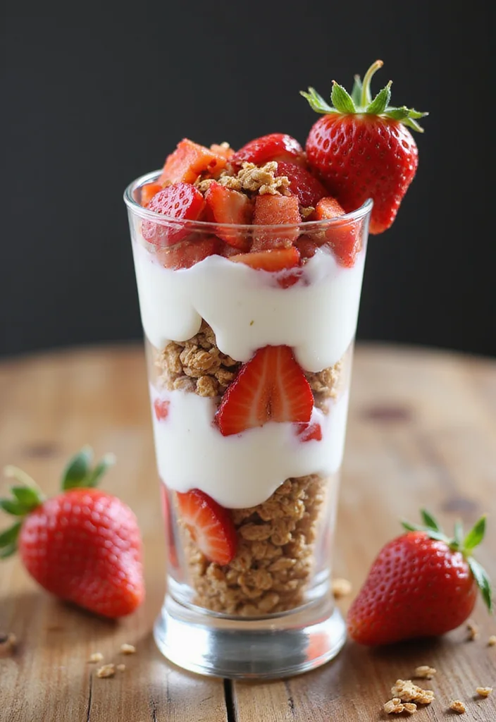 12 Strawberry Dessert Recipes Fresh and Simple - 3. Strawberry Yogurt Parfait