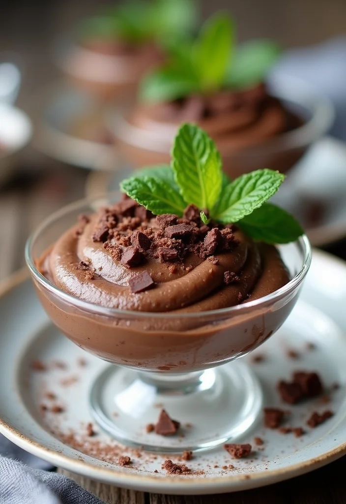 12 Sugar Free Dessert Recipes with Natural Sweetness - 1. Avocado Chocolate Mousse