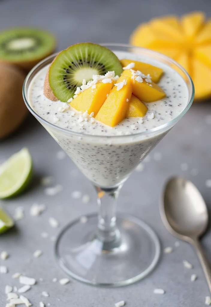 12 Sugar Free Dessert Recipes with Natural Sweetness - 2. Coconut Chia Seed Pudding
