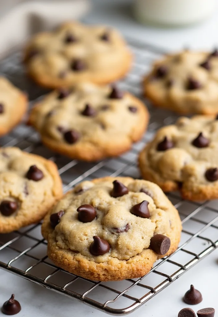 12 Sugar Free Dessert Recipes with Natural Sweetness - 3. Almond Flour Chocolate Chip Cookies