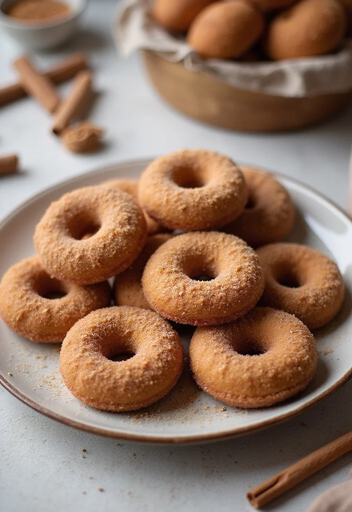 12 Thanksgiving Dessert Recipes for a Sweet Holiday - 4. Cinnamon Sugar Donuts