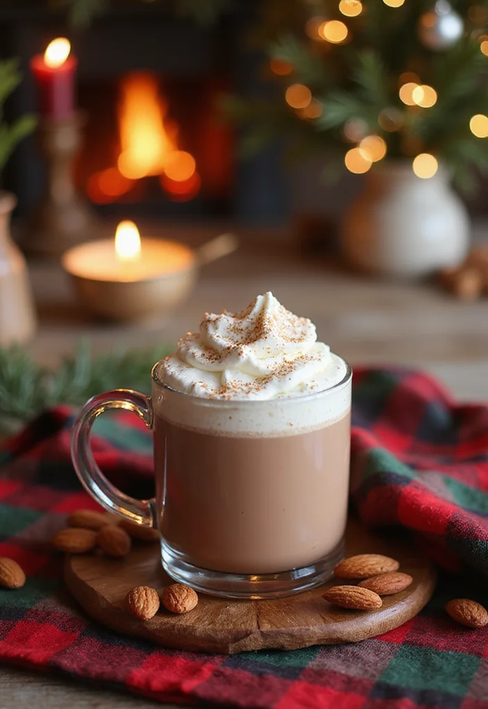 12 Winter Healthy Recipes for Cozy Eating - 12. Almond Butter Hot Chocolate